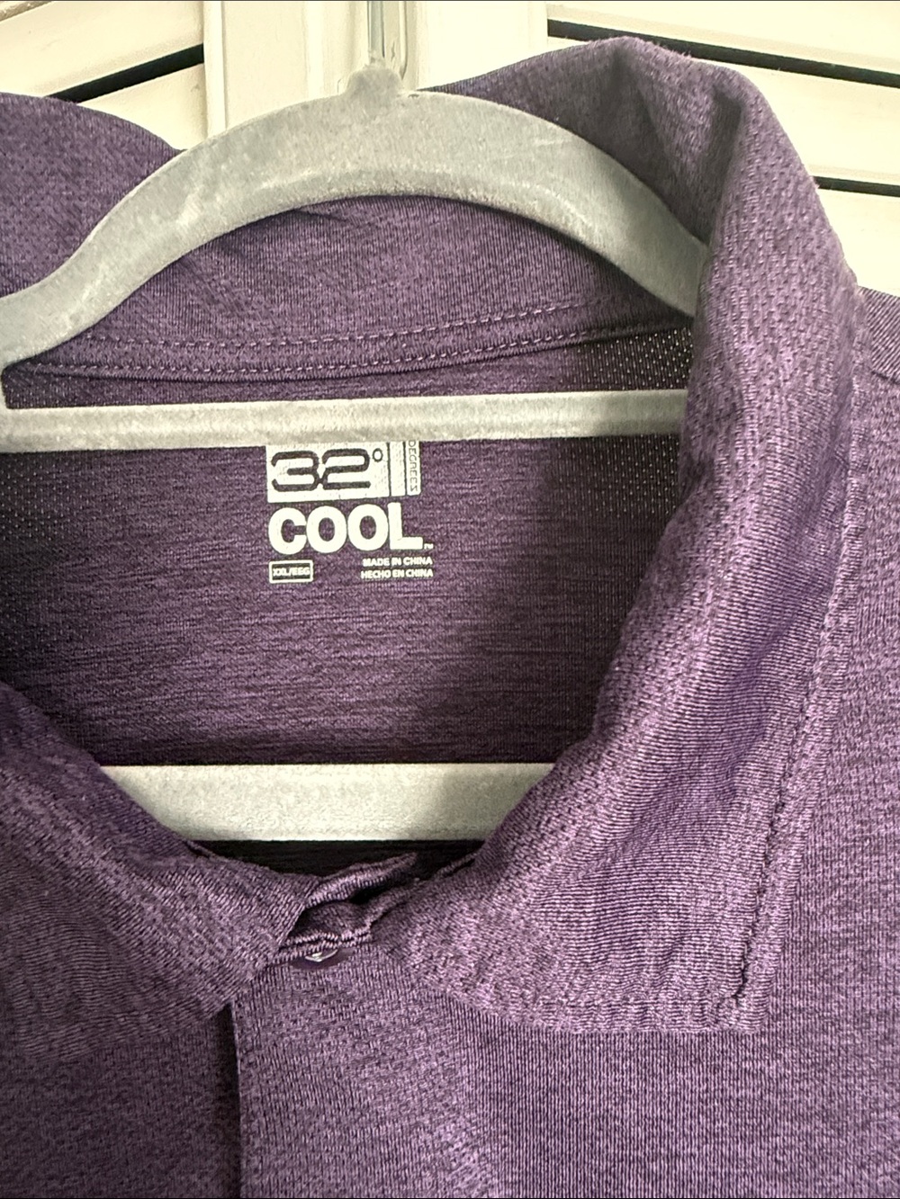 32° Cool Men's Purple Zip-Up Sweater
